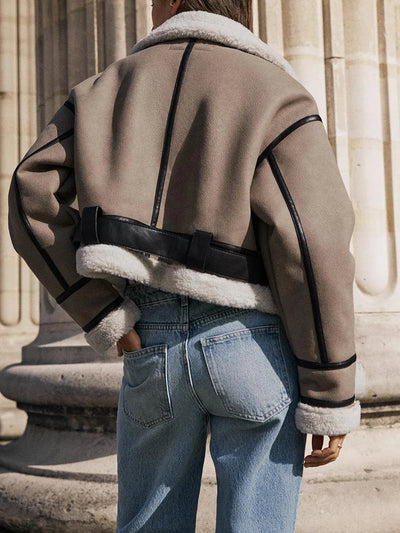 Merel™ – Elegant Leather Jacket