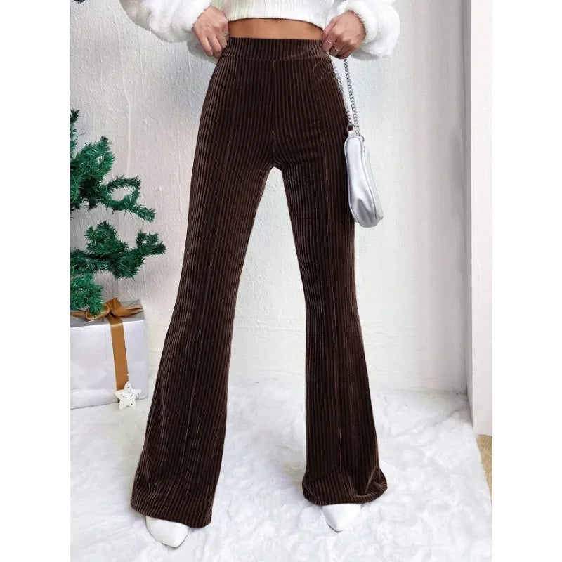 Velmara - Velvet Bell Bottoms