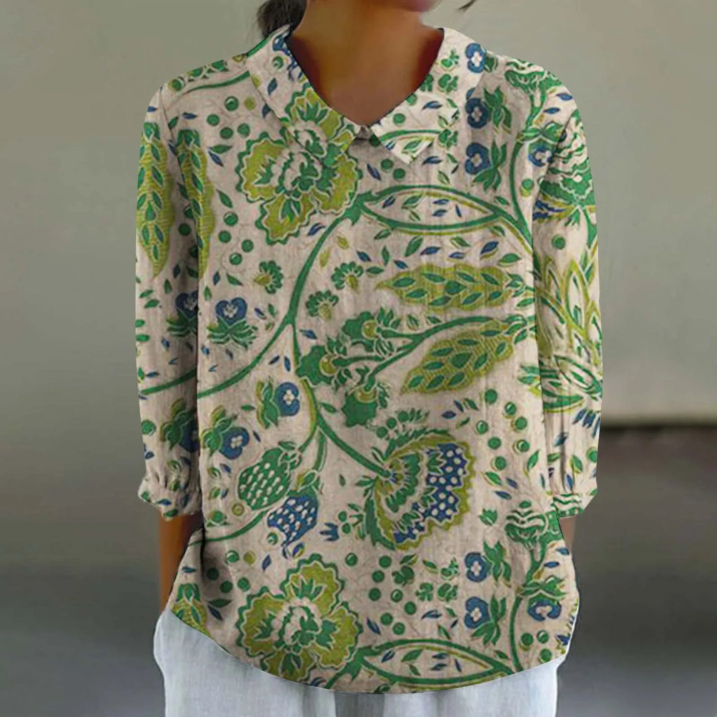 Clara™ - Cotton Blouse