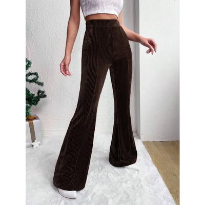 Velmara - Velvet Bell Bottoms