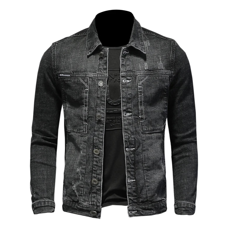 Kyrie - Motorcycle denim Jacket