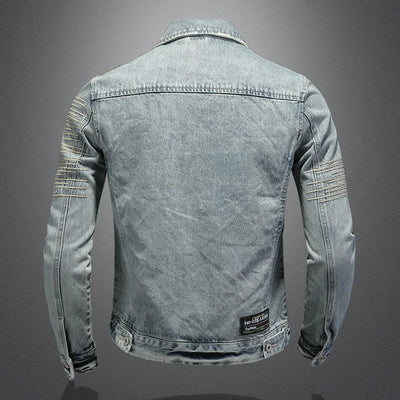 James - Hooded denim jacket