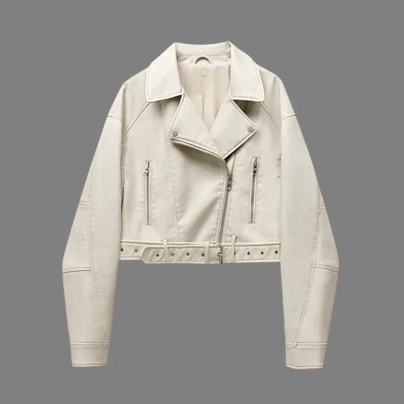 Rianne™ – Trendy Leather Jacket