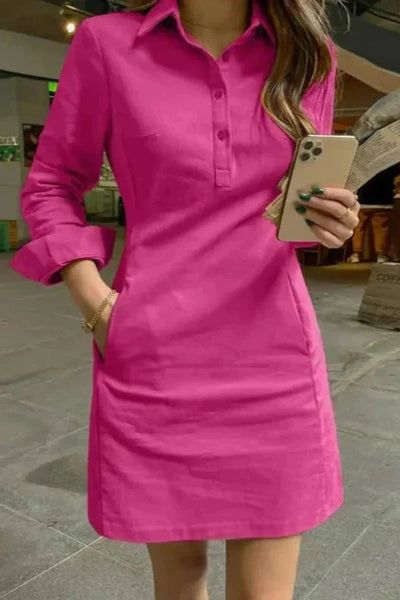 Brit & Boho™️  | Belle Casual Pocketed Dress