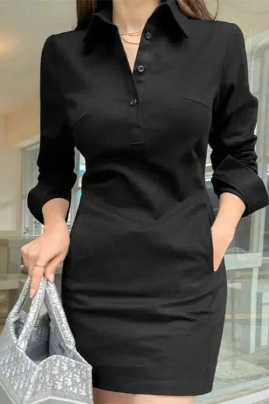 Brit & Boho™️  | Belle Casual Pocketed Dress