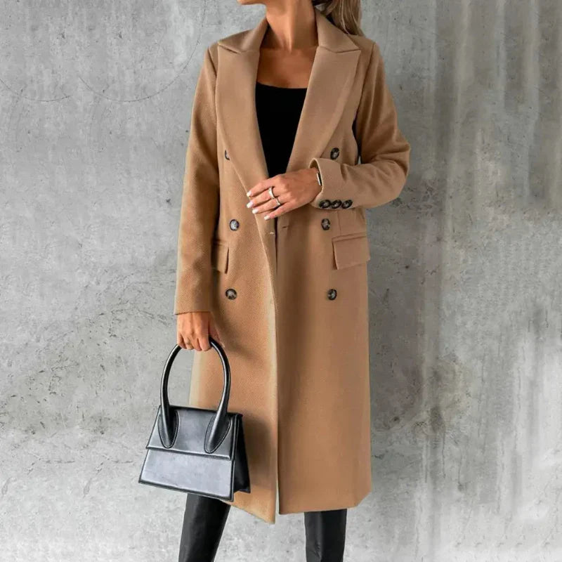 Damari | Elegant Wool Trenchcoat