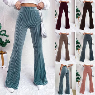 Velmara - Velvet Bell Bottoms