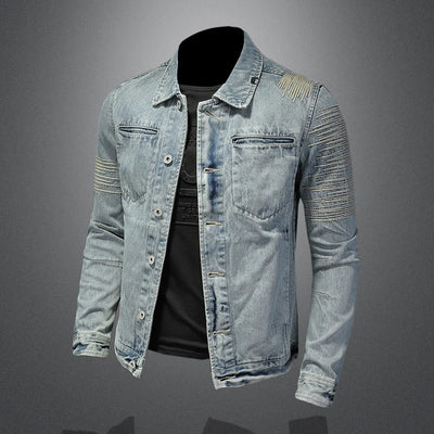 James - Hooded denim jacket