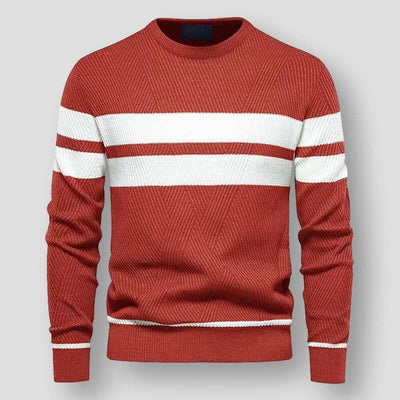 Absalom | Men's Sweater with Stripes
