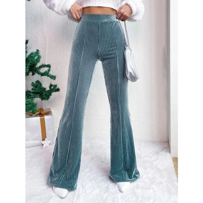 Velmara - Velvet Bell Bottoms