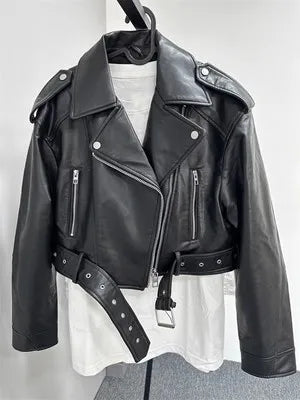 Rianne™ – Trendy Leather Jacket