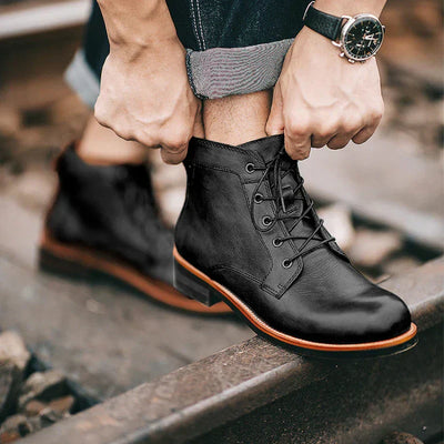 Fanum | Retro Round Nose Men's Boots