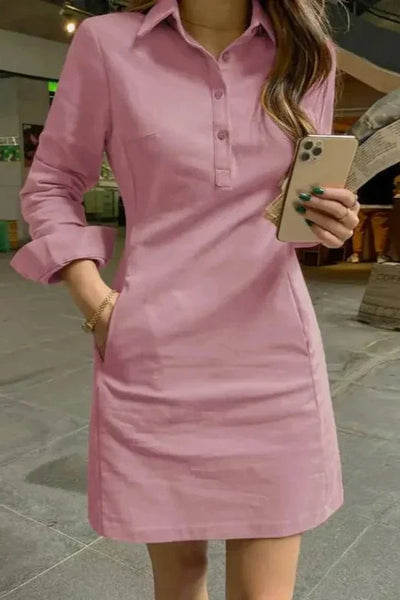 Brit & Boho™️  | Belle Casual Pocketed Dress