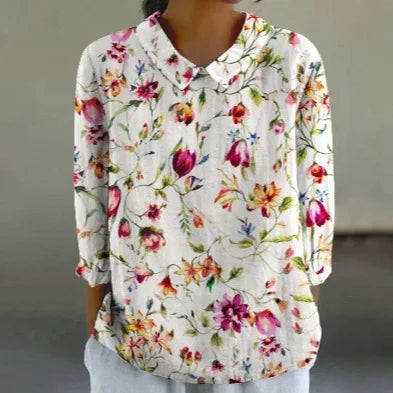 Clara™ - Cotton Blouse