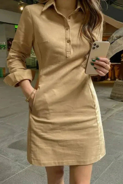 Brit & Boho™️  | Belle Casual Pocketed Dress