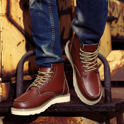 Dustin - Leather winter boots