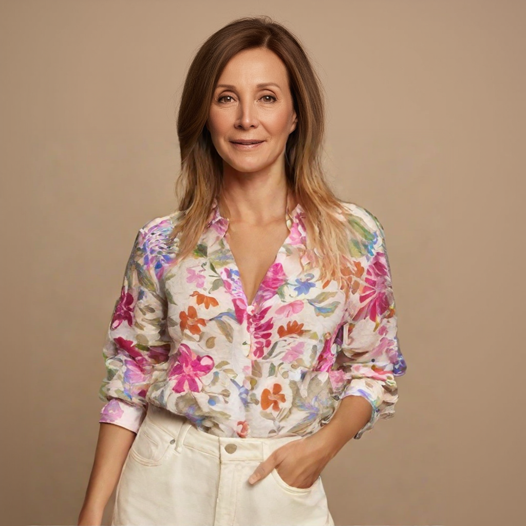 Ava™ Floral Tunic Blouse