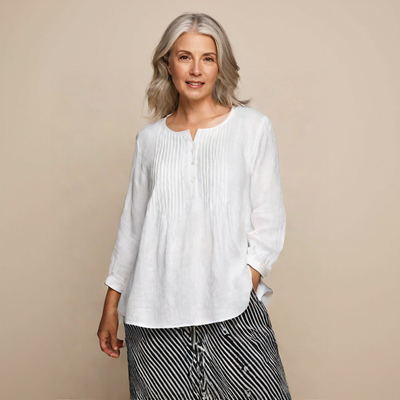 Karen - Classic Tunic Blouse