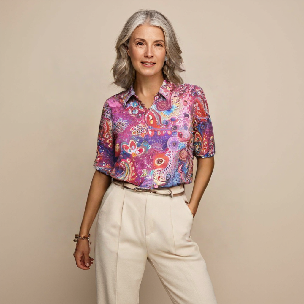 Sophia™ Paisley Print Blouse
