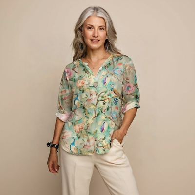 Heleina | Floral Vintage Blouse