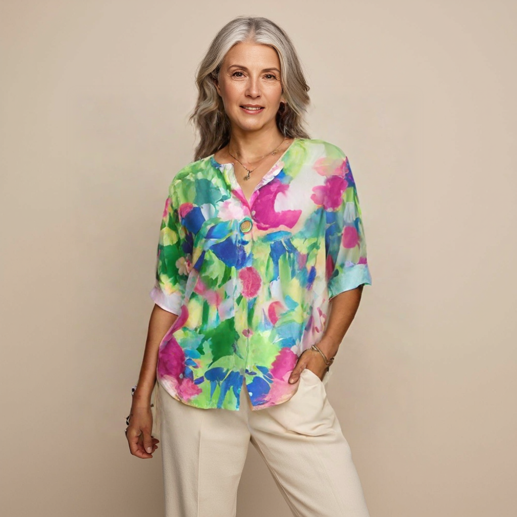 Heleina | Floral Vintage Blouse