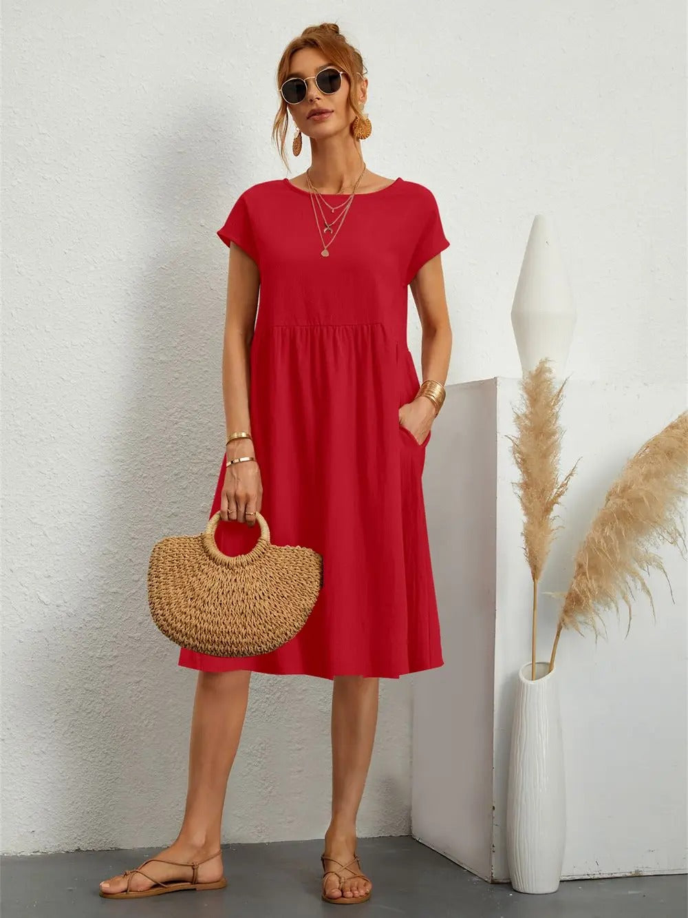 Gottlinde - Vintage Summer Dress for Women