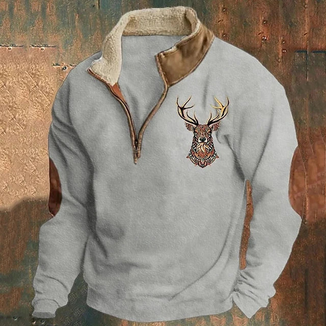 Austen | Sweater with Quarter Zip