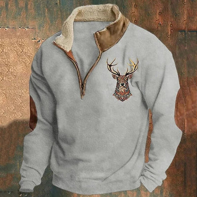 Austen | Sweater with Quarter Zip