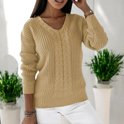 Mia™ - Elegant Knit Sweater