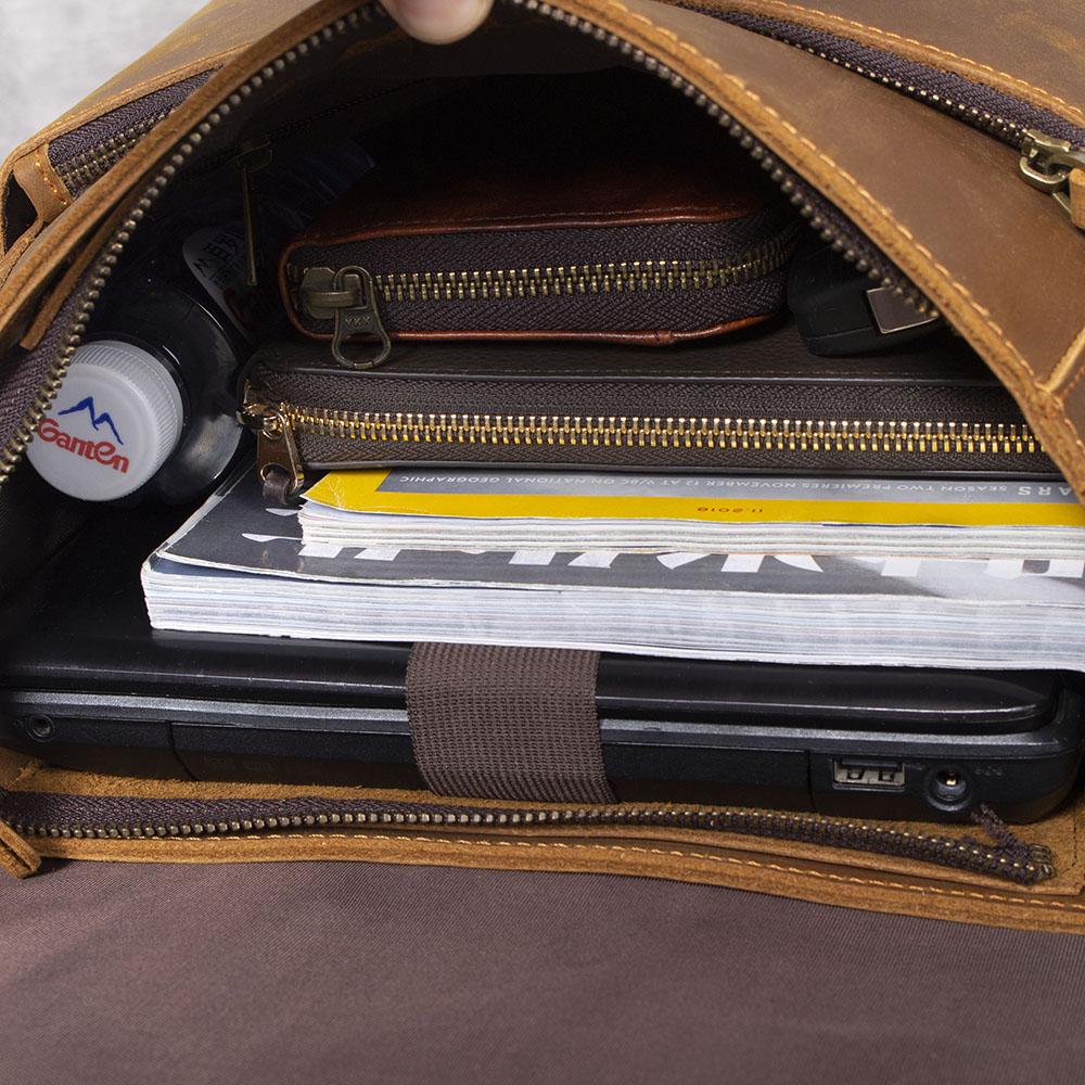 LUGANO | Leather Business Backpack