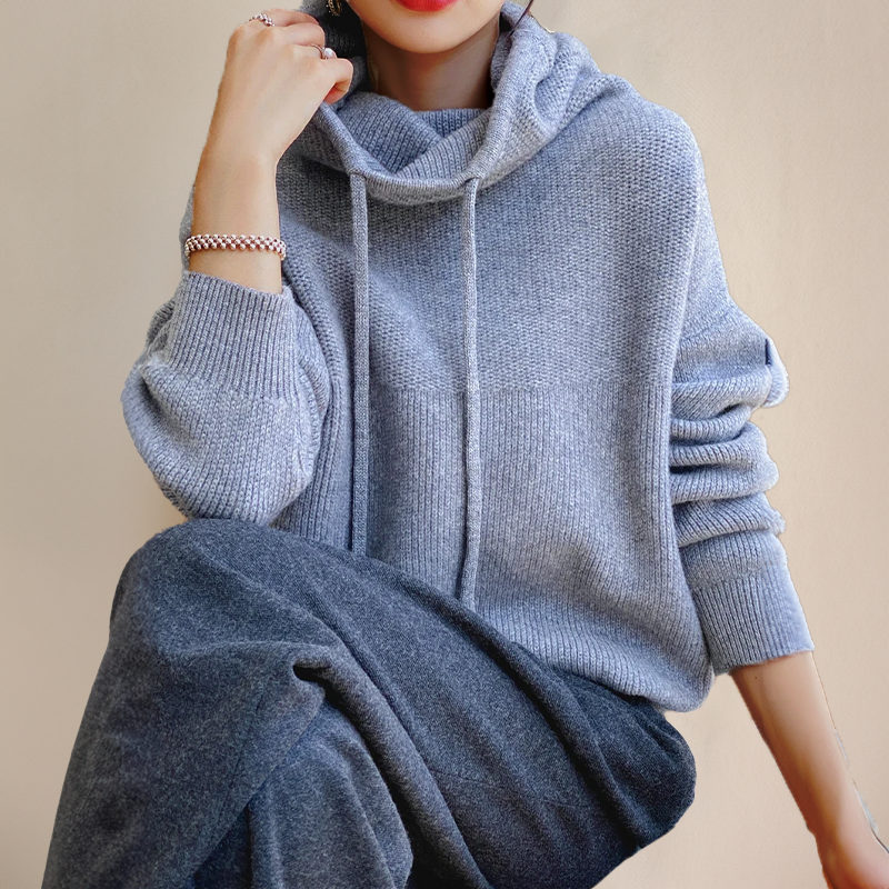 Alice | Oversize Knitted Hoodie