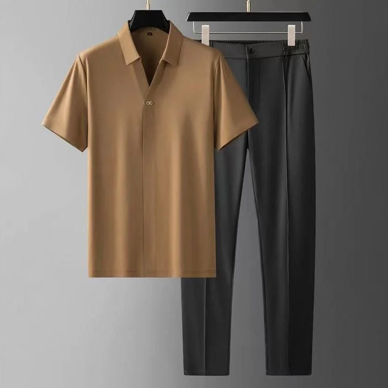 Alessandro™ | Luxury Polo & Trousers Set