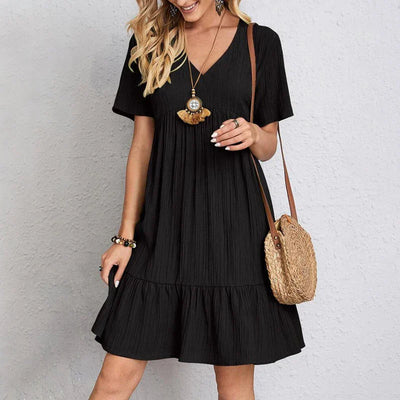 Solenne | Bohemian-Style Relaxed Dress