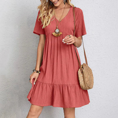 Solenne | Bohemian-Style Relaxed Dress