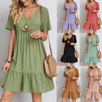 Solenne | Bohemian-Style Relaxed Dress