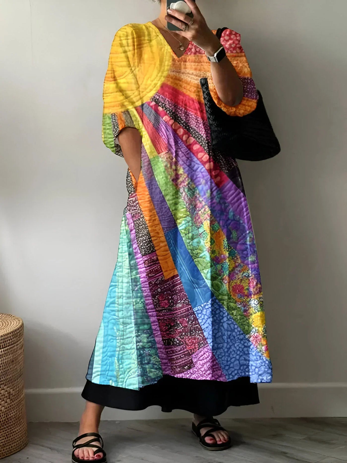 Dianne | Colorful Boho Dress