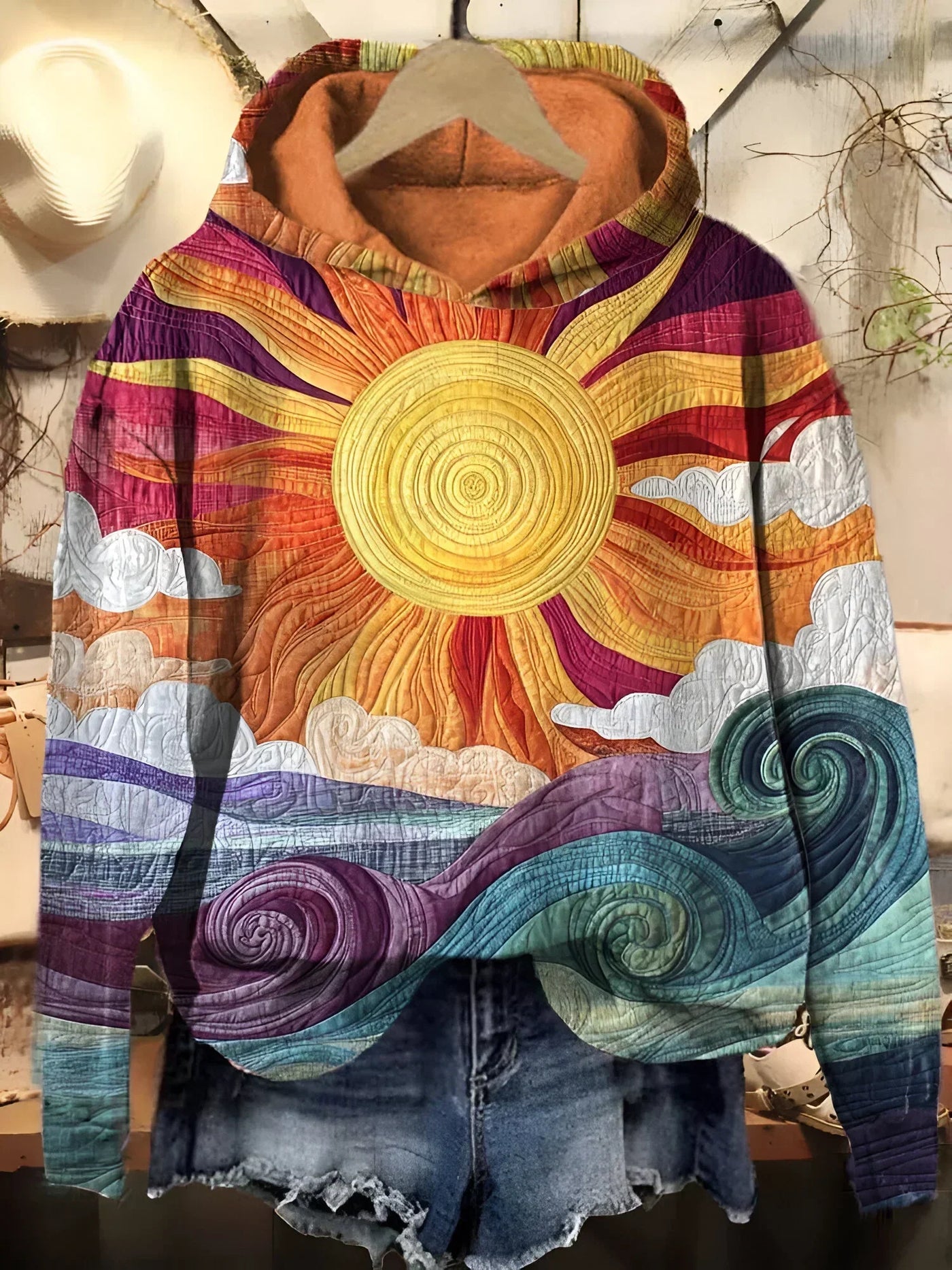 Sofie | Boho Sunrise Hoodie