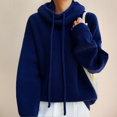 Loren | Knitted Hoodie