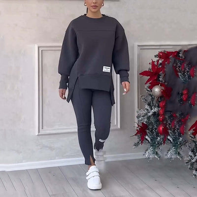 Lavina | Split Hem Lounge Ensemble