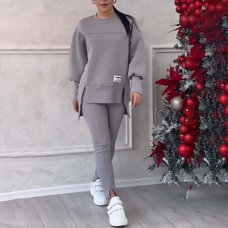 Lavina | Split Hem Lounge Ensemble
