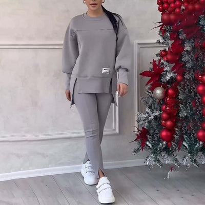 Lavina | Split Hem Lounge Ensemble
